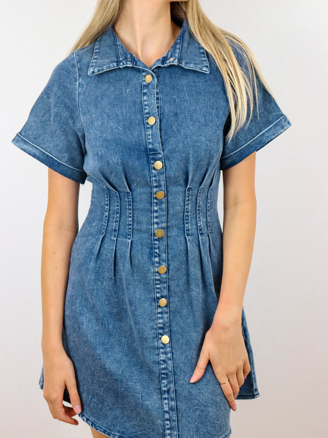 RELAXED DENIM MINI