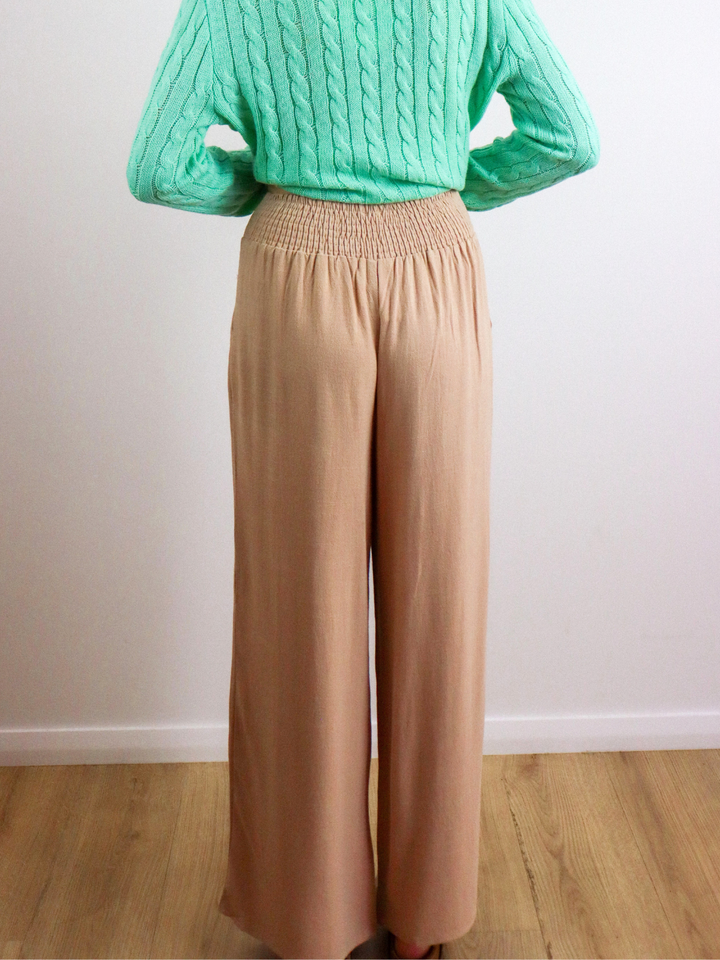 F/L CRISP WIDE LEG